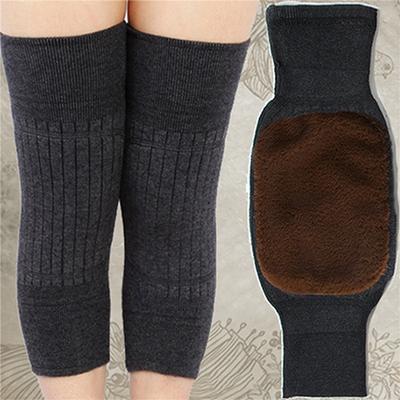 Wool Knee Warmer Unisex Knee Pads With Strap