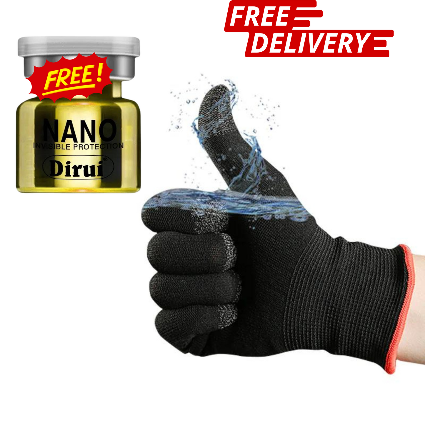 Gaming Gloves + Free Screen Protector: Ultimate Gaming Bundle